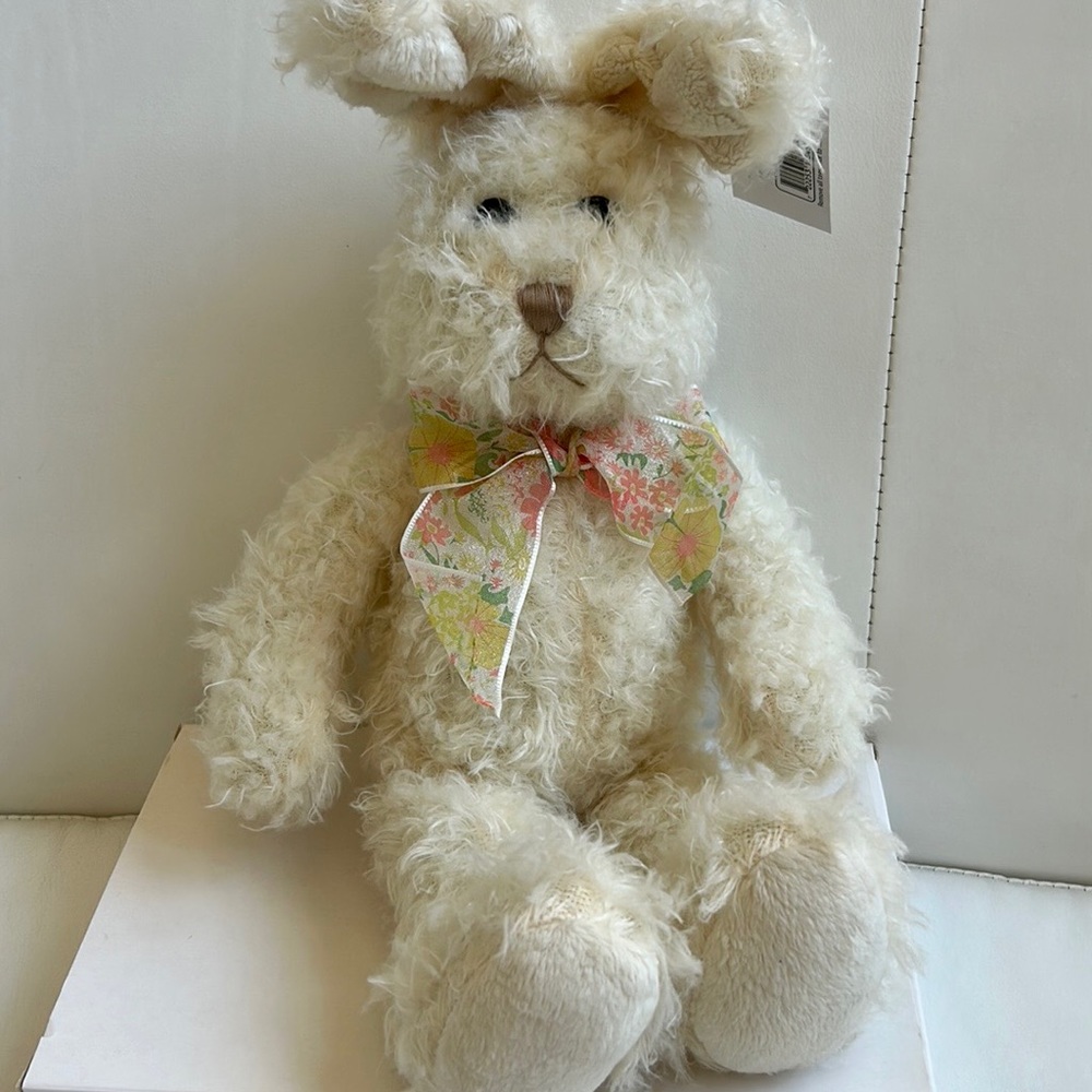 Cottontail Treasure Plush Bunny 15”